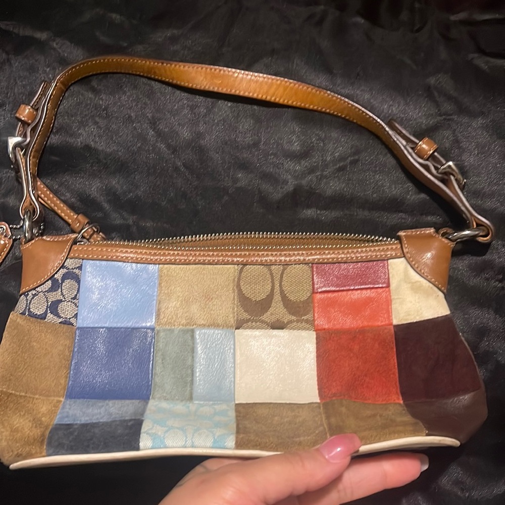 Coach patchwork purse